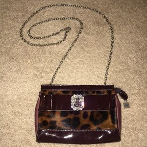 leopard side bag